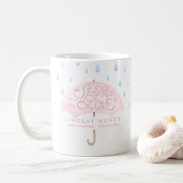 Prink Umbrella Sprinkle Baby Shower Kaffemugg