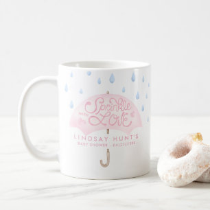 Prink Umbrella Sprinkle Baby Shower Kaffemugg