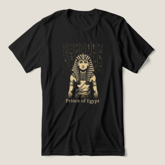 Prins av Egypten, kunglig faraostil T-shirt