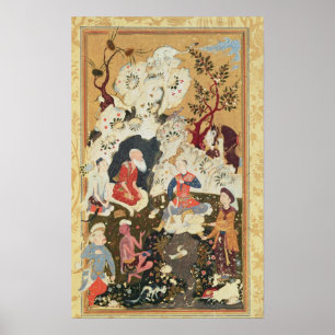 Prins besöker en akustisk poster