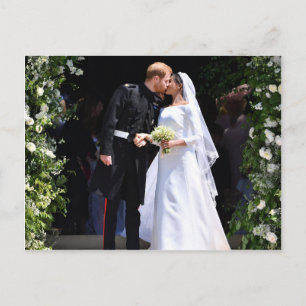 Prins Harry och Meghan Markles kungliga bröllop Vykort