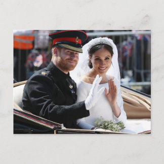 Prins Harry och Meghan Markles kungliga bröllop Vykort