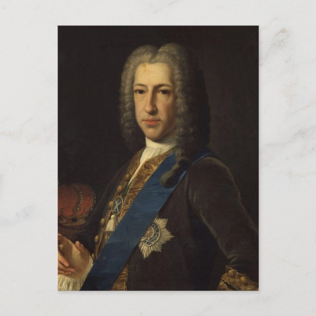 Prins James Francis Edward Stuart av Anton Mengs Vykort (Framsida)