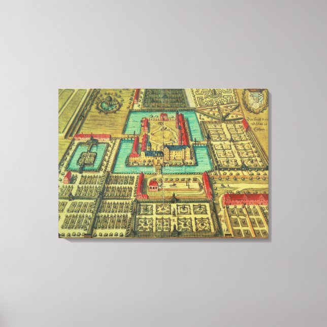 Prins Kthen slott Canvastryck (Framsida)