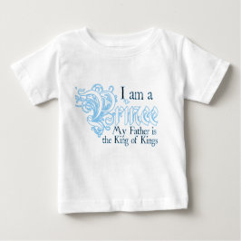 Prins Kung av Kung baby barnpojke t-shirt