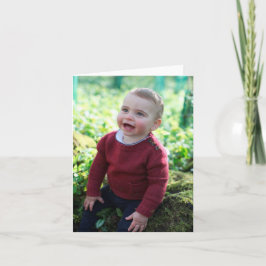 Prins Louis firar 1-årsdag Kort