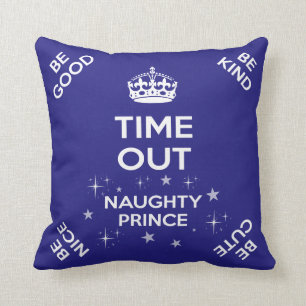Prins Time Out/Naughty Seat Cushion Kudde