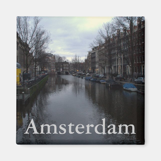 Prinsengracht canal, Amsterdam Magnet (Framsidan)