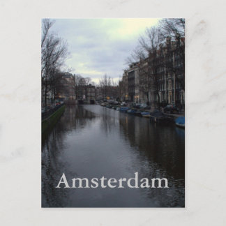Prinsengracht canal, Amsterdam Vykort