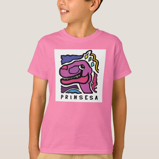 Prinsesa Film Logotyp - Kids T Shirt (Framsida)
