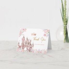 Prinsess ONE-CE En gång i tiden Födelsedag Slott K Tack Kort