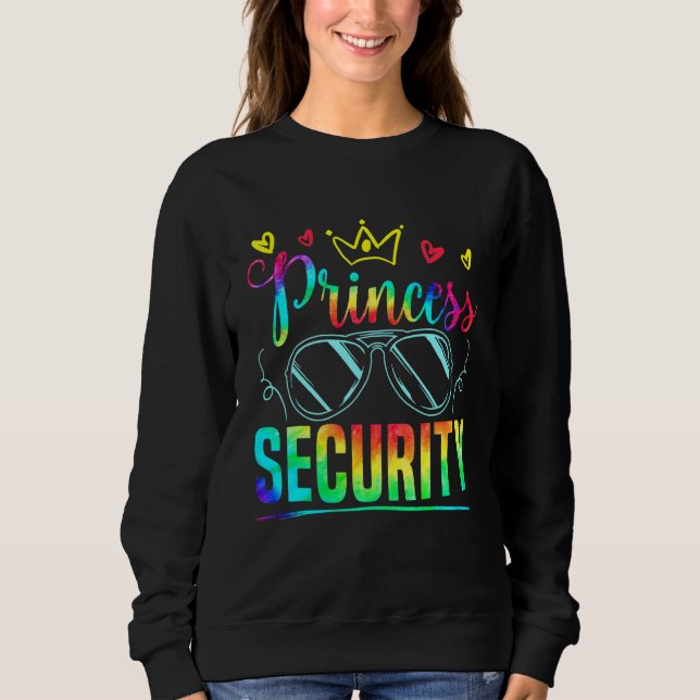 Prinsess Säkerhet Prinsesskydd Pappa Bröd T Shirt (Framsida)