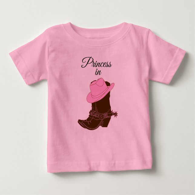 Prinsess t-shirt för småbarn (Framsida)
