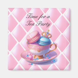 Prinsess Te Tid Macaroons Magnet