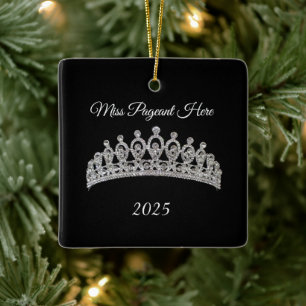 Prinsess Tiara Julgranskukke Julgransprydnad Keramik