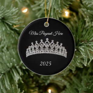 Prinsess Tiara Julgranskukke Julgransprydnad Keramik