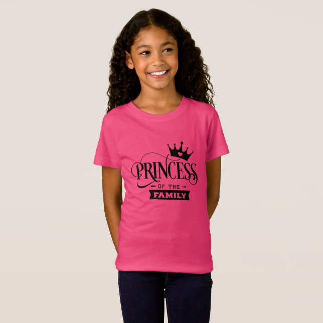 Prinsessa Av Familjen T Shirt (Hel framsida)