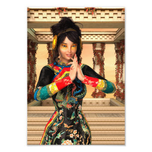 Prinsessa av Kina Fototryck