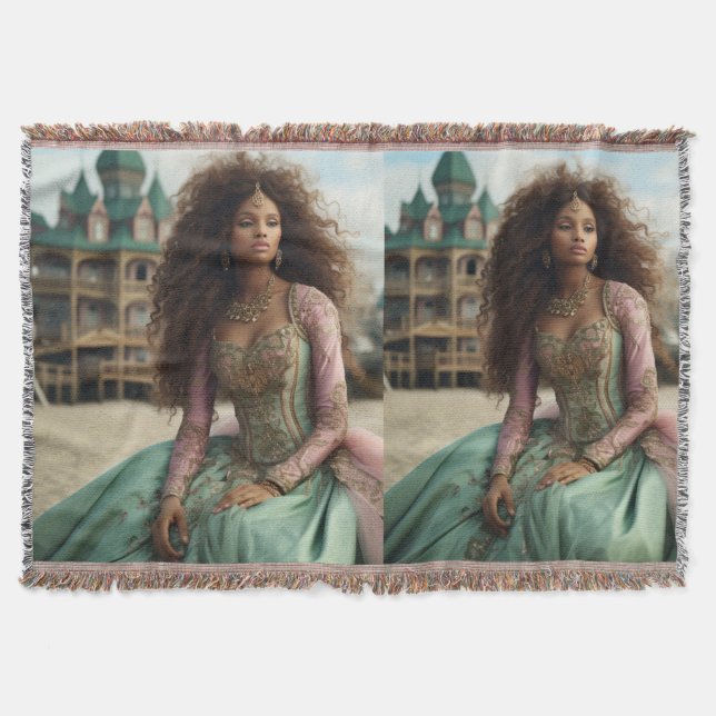 Prinsessa av Olileanya Legacy Kastrullfilt Filt (Framsidan)
