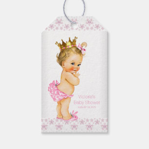 Prinsessa Baby Shower Presentetikett