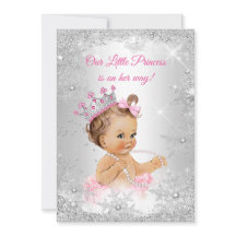 Prinsessa Baby Shower Rosa Silver Vinterundret