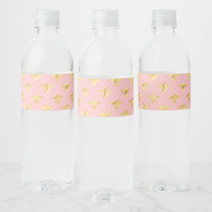 Prinsessa Bie Serie Design #7 Vattenflaska Etikett