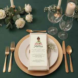 Prinsessa Groda Baby Shower  Meny