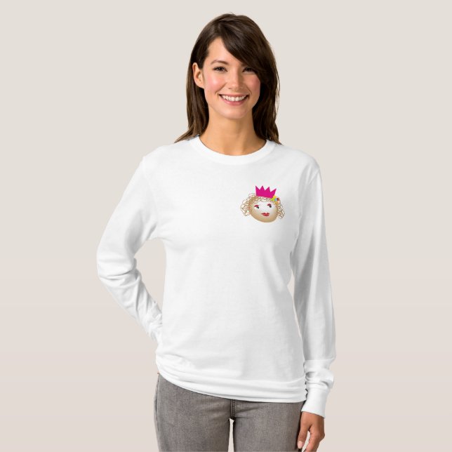 prinsessa i saga,seriefigur t shirt (Hel framsida)