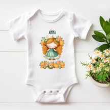 Prinsessa med apelsiner och blommor