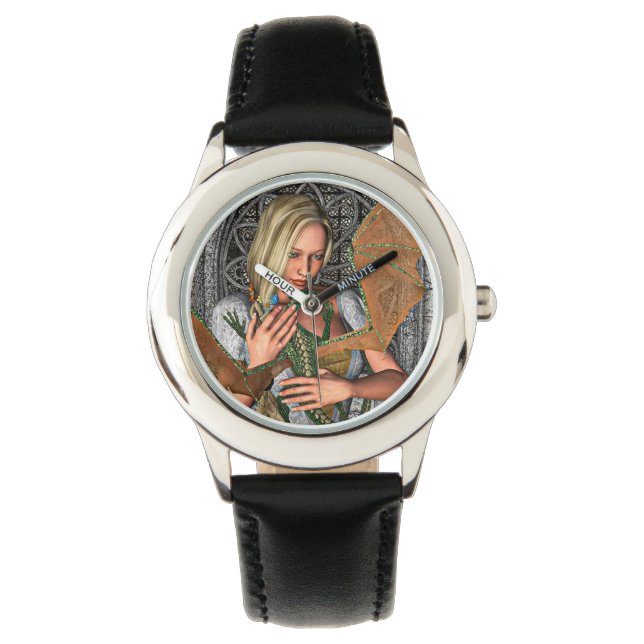 Prinsessa och Drakar Armbandsur (Framsida)