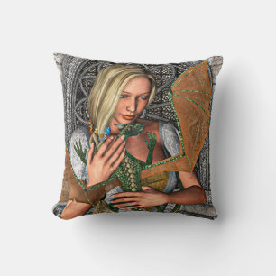 Prinsessa och Drakar Kudde