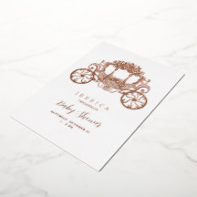 Prinsessa på väg Baby Shower Rose Gold