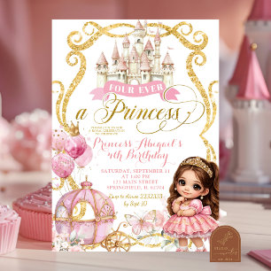 Prinsessa Spanska Fourever en prinsessa Inbjudan