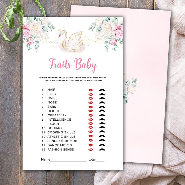 Prinsessa Svan Baby Egenskaper Spel (Skapare uppladdad)