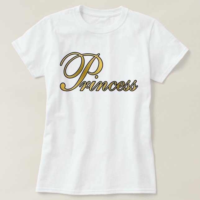 Prinsessa T Shirt (Design framsida)