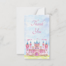 Prinsessa tack anteckningskort