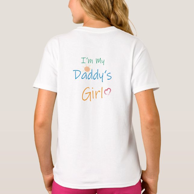 Prinsessa till min far T-Shirt (Baksida)