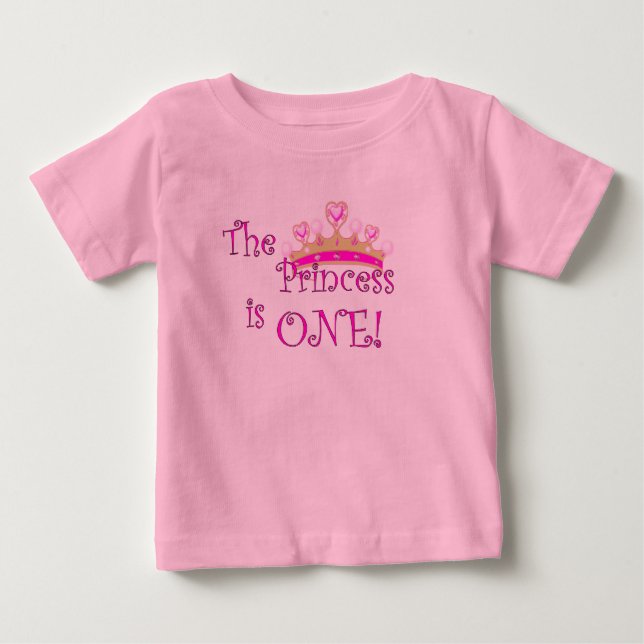 Prinsessan är 1 t-shirt (Framsida)