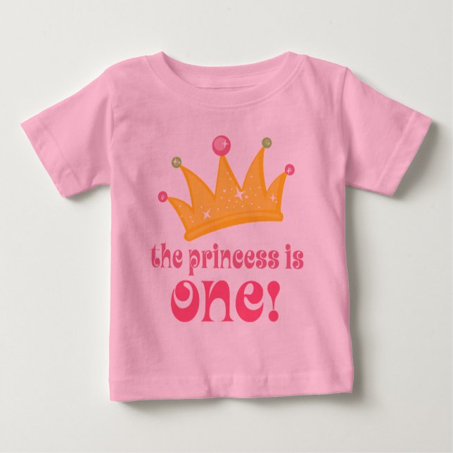 Prinsessan är en gåva tee shirt (Framsida)