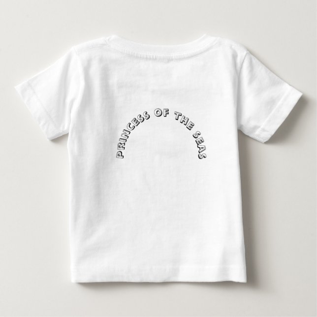 Prinsessan av haven t shirt (Baksida)