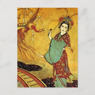 “Prinsessan Badoura” av Edmund Dulac Vykort