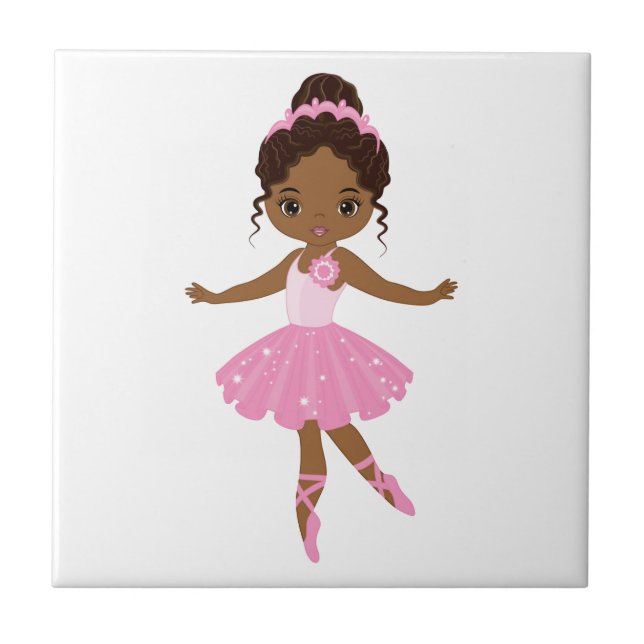 Prinsessan Ballerina Kakelplatta (Framsidan)