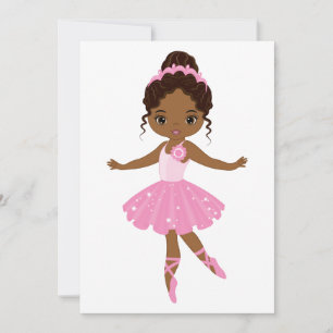 Prinsessan Ballerina Tack Kort