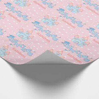 Prinsessan Birthday Wrapping Papprare Presentpapper