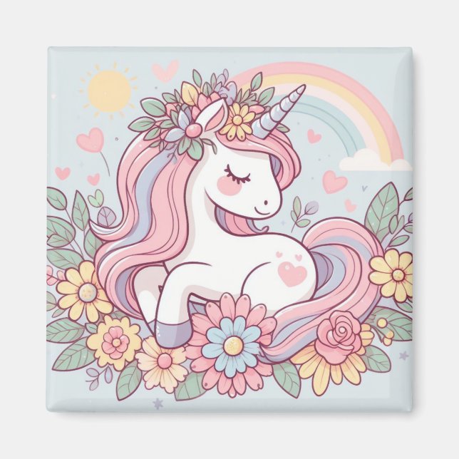 Prinsessan Blossom Magnet (Framsidan)
