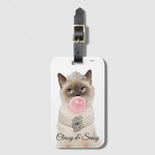 Prinsessan Cat Bubble Gum Bagagebricka