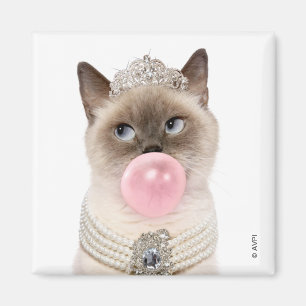 Prinsessan Cat Bubble Gum Magnet