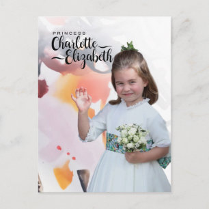 Prinsessan Charlotte Elizabeth 7-årsdag vykort