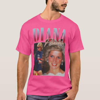 PRINSESSAN DIANA Rap Hip Hop Prinsessan Diana 90s T Shirt