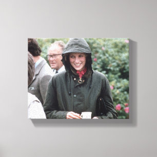 Prinsessan Diana Scotland Canvastryck